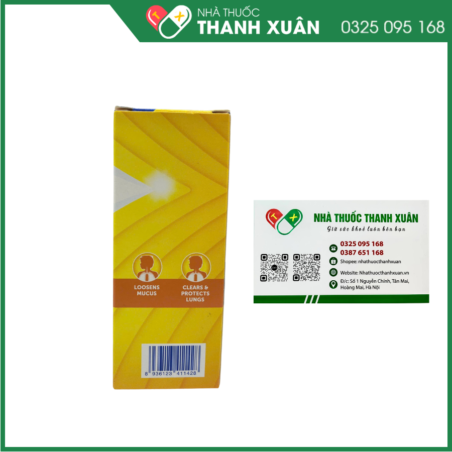 Bisolvon Kids làm loãng đờm